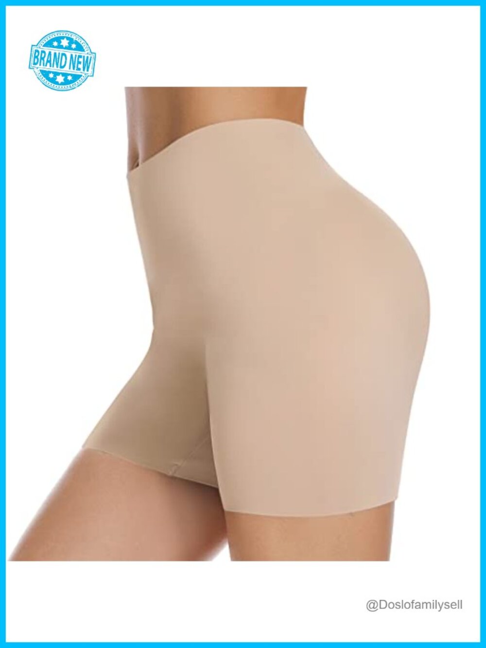 JOYSHAPER Slip Shorts Under Dresses Women Shapewear Boyshorts Anti Chafing